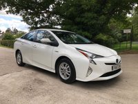 USED 2017 67 TOYOTA PRIUS 1.8 VVT-I ACTIVE 5d 97 BHP ZERO DEPOSIT FINANCE AVAILABLE