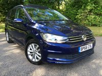 USED 2016 66 VOLKSWAGEN TOURAN 1.2 SE FAMILY TSI BLUEMOTION TECHNOLOGY 5d 109 BHP SATNAV/PANORAMIC SUNROOF/1 OWNER/7-SEATER ' GREAT CONDITION INSIDE AND OUT ,,LAST SERVICED @37,386 MILES