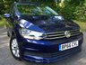 USED 2016 66 VOLKSWAGEN TOURAN 1.2 SE FAMILY TSI BLUEMOTION TECHNOLOGY 5d 109 BHP SATNAV/PANORAMIC SUNROOF/1 OWNER/7-SEATER ' GREAT CONDITION INSIDE AND OUT ,,LAST SERVICED @37,386 MILES