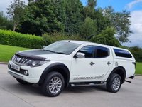 USED 2016 16 MITSUBISHI L200 2.4 DI-D 4X4 BARBARIAN DCB 178 BHP SAT NAV + CANOPY + 2 KEYS ** NO VAT