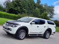 USED 2016 16 MITSUBISHI L200 2.4 DI-D 4X4 BARBARIAN DCB 178 BHP SAT NAV + CANOPY + 2 KEYS ** NO VAT