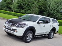 USED 2016 16 MITSUBISHI L200 2.4 DI-D 4X4 BARBARIAN DCB 178 BHP SAT NAV + CANOPY + 2 KEYS ** NO VAT