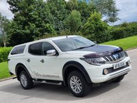 USED 2016 16 MITSUBISHI L200 2.4 DI-D 4X4 BARBARIAN DCB 178 BHP SAT NAV + CANOPY + 2 KEYS ** NO VAT