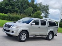 USED 2014 64 TOYOTA HI-LUX 3.0 INVINCIBLE 4X4 D-4D DCB 169 BHP NO VAT ** NO VAT+SAT NAV+ CANOPY