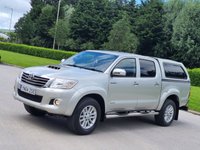 USED 2014 64 TOYOTA HI-LUX 3.0 INVINCIBLE 4X4 D-4D DCB 169 BHP NO VAT ** NO VAT+SAT NAV+ CANOPY