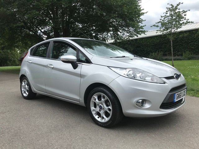 2011 61 Ford Fiesta 1.25 ZETEC 5d 81 BHP
