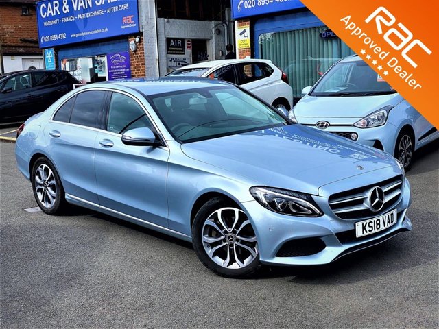 2018 18 Mercedes-Benz C Class 2.0 C 200 SPORT 4d 184 BHP