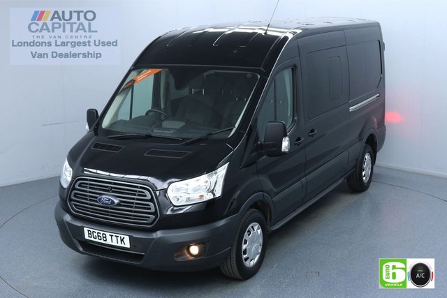 2018 68 FORD TRANSIT 2.0 350 Trend L3 H2 130 BHP 6 Seats Combi Euro 6 Low Emission