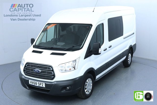 2018 68 FORD TRANSIT 2.0 350 Trend L3 H2 130 BHP 6 Seats Combi Euro 6 Low Emission