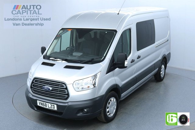 2018 68 FORD TRANSIT 2.0 350 Trend L3 H2 130 BHP 6 Seats Combi Euro 6 Low Emission
