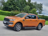 USED 2017 67 FORD RANGER 3.2 WILDTRAK 4X4 DCB TDCI 4d 197 BHP STILL UNDER DEALER WARRANTY !!