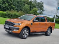 USED 2017 67 FORD RANGER 3.2 WILDTRAK 4X4 DCB TDCI 4d 197 BHP STILL UNDER DEALER WARRANTY !!