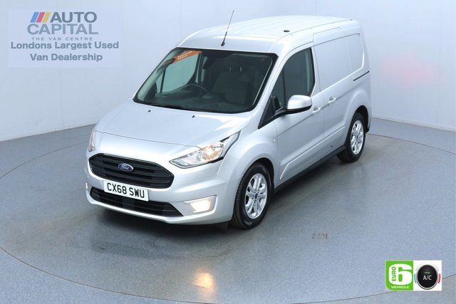 2018 68 FORD TRANSIT CONNECT 1.5 200 Limited 120 BHP L1 SWB 3 Seats Euro 6 Low Emission