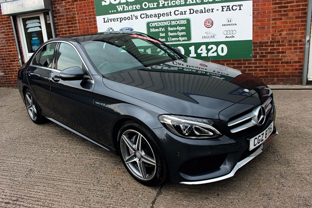 2016 MERCEDES-BENZ C-CLASS 1.6 C200 D AMG LINE 4d AUTO 136 BHP