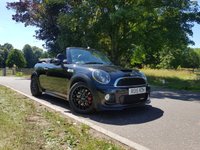 USED 2015 15 MINI CONVERTIBLE 1.6 JOHN COOPER WORKS 2d 208 BHP SAT NAV, H/K, CHILI PACK & MORE!