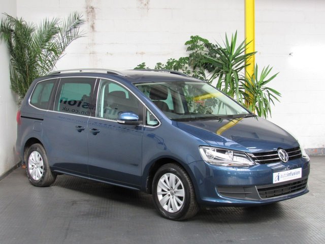 2017 17 Volkswagen Sharan 2.0 SE NAV TDI BLUEMOTION TECHNOLOGY DSG 5d 148 BHP