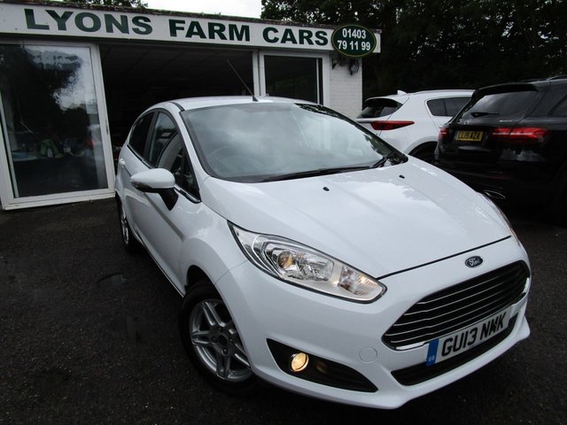 2013 13 Ford Fiesta 1.0 ZETEC 5d 99 BHP