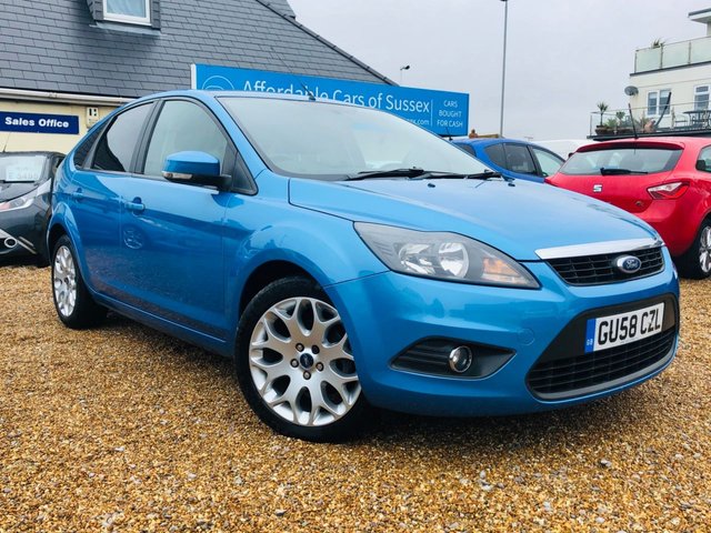 2008 58 Ford Focus 1.6 ZETEC 5d 100 BHP