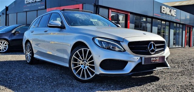 2018 18 Mercedes-Benz C Class 2.1 C 220 D 4MATIC AMG LINE PREMIUM 5d 170 BHP
