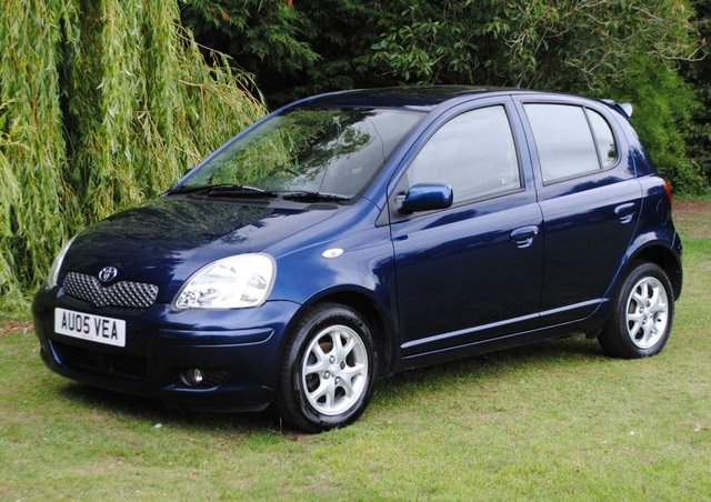2005 05 Toyota Yaris 1.3 T SPIRIT VVT-I 5d 86 BHP