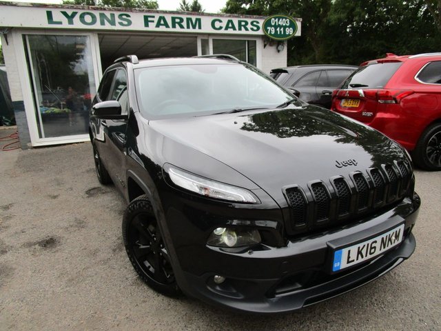 2016 16 Jeep Cherokee 2.2 M-JET II NIGHT EAGLE 4x4 5d 197 BHP AUTOMATIC FOUR WHEEL DRIVE