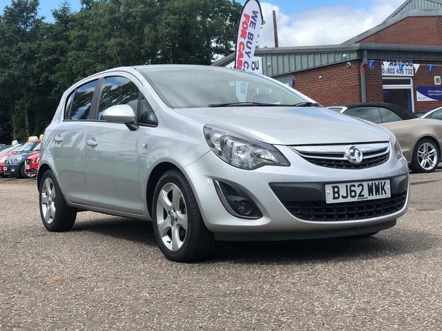 2012 62 VAUXHALL CORSA 1.2  AUX CONNECTION  +  SERVICE RECORD +  ALLOY WHEELS +