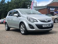USED 2012 62 VAUXHALL CORSA 1.2  AUX CONNECTION  +  SERVICE RECORD +  ALLOY WHEELS +