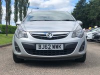 USED 2012 62 VAUXHALL CORSA 1.2  AUX CONNECTION  +  SERVICE RECORD +  ALLOY WHEELS +