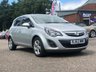 USED 2012 62 VAUXHALL CORSA 1.2  AUX CONNECTION  +  SERVICE RECORD +  ALLOY WHEELS +