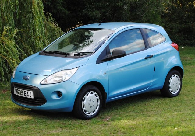 2009 09 Ford Ka 1.2 STUDIO 3d 69 BHP