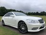 USED 2010 10 MERCEDES-BENZ S-CLASS 3.0 S350 CDI BLUEEFFICIENCY 4d 235 BHP PEARLESCENT WHITE AMG