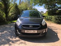 USED 2013 13 KIA VENGA 1.6 3 SAT NAV CRDI ECODYNAMICS  5d 114 BHP ZERO DEPOSIT FINANCE AVAILABLE