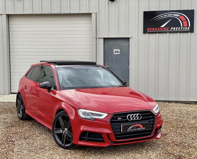 2017 17 Audi S3 2.0 S3 SPORTBACK TFSI QUATTRO BLACK EDITION 5d 306 BHP