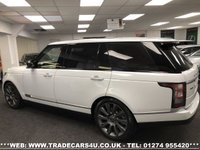 USED 2014 64 LAND ROVER RANGE ROVER VERY RARE WHITE RANGE ROVER 4.4 SDV8 AUTOBIOGRAPHY LWB LIMO FREE UK DELIVERY*VIDEO AVAILABLE* FINANCE ARRANGED* PART EX*HPI CLEAR