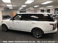 USED 2014 64 LAND ROVER RANGE ROVER VERY RARE WHITE RANGE ROVER 4.4 SDV8 AUTOBIOGRAPHY LWB LIMO FREE UK DELIVERY*VIDEO AVAILABLE* FINANCE ARRANGED* PART EX*HPI CLEAR