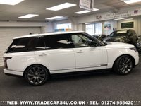 USED 2014 64 LAND ROVER RANGE ROVER VERY RARE WHITE RANGE ROVER 4.4 SDV8 AUTOBIOGRAPHY LWB LIMO FREE UK DELIVERY*VIDEO AVAILABLE* FINANCE ARRANGED* PART EX*HPI CLEAR