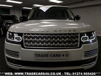 USED 2014 64 LAND ROVER RANGE ROVER VERY RARE WHITE RANGE ROVER 4.4 SDV8 AUTOBIOGRAPHY LWB LIMO FREE UK DELIVERY*VIDEO AVAILABLE* FINANCE ARRANGED* PART EX*HPI CLEAR