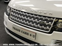 USED 2014 64 LAND ROVER RANGE ROVER VERY RARE WHITE RANGE ROVER 4.4 SDV8 AUTOBIOGRAPHY LWB LIMO FREE UK DELIVERY*VIDEO AVAILABLE* FINANCE ARRANGED* PART EX*HPI CLEAR
