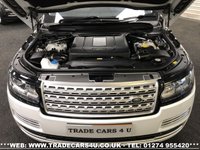 USED 2014 64 LAND ROVER RANGE ROVER VERY RARE WHITE RANGE ROVER 4.4 SDV8 AUTOBIOGRAPHY LWB LIMO FREE UK DELIVERY*VIDEO AVAILABLE* FINANCE ARRANGED* PART EX*HPI CLEAR