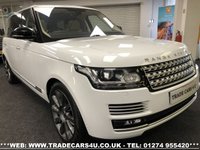 USED 2014 64 LAND ROVER RANGE ROVER VERY RARE WHITE RANGE ROVER 4.4 SDV8 AUTOBIOGRAPHY LWB LIMO FREE UK DELIVERY*VIDEO AVAILABLE* FINANCE ARRANGED* PART EX*HPI CLEAR