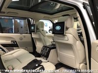 USED 2014 64 LAND ROVER RANGE ROVER VERY RARE WHITE RANGE ROVER 4.4 SDV8 AUTOBIOGRAPHY LWB LIMO FREE UK DELIVERY*VIDEO AVAILABLE* FINANCE ARRANGED* PART EX*HPI CLEAR