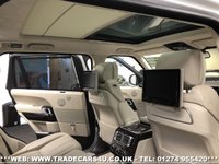 USED 2014 64 LAND ROVER RANGE ROVER VERY RARE WHITE RANGE ROVER 4.4 SDV8 AUTOBIOGRAPHY LWB LIMO FREE UK DELIVERY*VIDEO AVAILABLE* FINANCE ARRANGED* PART EX*HPI CLEAR