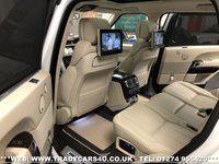 USED 2014 64 LAND ROVER RANGE ROVER VERY RARE WHITE RANGE ROVER 4.4 SDV8 AUTOBIOGRAPHY LWB LIMO FREE UK DELIVERY*VIDEO AVAILABLE* FINANCE ARRANGED* PART EX*HPI CLEAR
