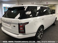 USED 2014 64 LAND ROVER RANGE ROVER VERY RARE WHITE RANGE ROVER 4.4 SDV8 AUTOBIOGRAPHY LWB LIMO FREE UK DELIVERY*VIDEO AVAILABLE* FINANCE ARRANGED* PART EX*HPI CLEAR