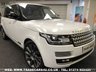 USED 2014 64 LAND ROVER RANGE ROVER VERY RARE WHITE RANGE ROVER 4.4 SDV8 AUTOBIOGRAPHY LWB LIMO FREE UK DELIVERY*VIDEO AVAILABLE* FINANCE ARRANGED* PART EX*HPI CLEAR