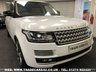 USED 2014 64 LAND ROVER RANGE ROVER VERY RARE WHITE RANGE ROVER 4.4 SDV8 AUTOBIOGRAPHY LWB LIMO FREE UK DELIVERY*VIDEO AVAILABLE* FINANCE ARRANGED* PART EX*HPI CLEAR
