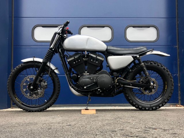 2009 Harley-Davidson XL 883 Custom Scrambler // 1250cc // IRON // px swap