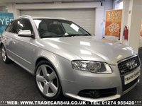 USED 2008 08 AUDI A4 2.0 TDI S LINE TDV 5d 140 BHP FREE UK DELIVERY*VIDEO AVAILABLE* FINANCE ARRANGED* PART EX*HPI CLEAR