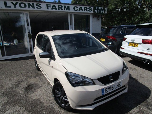 2015 15 Seat Mii 1.0 MII BY MANGO 5d 74 BHP *SPECIAL EDITION + SAT NAV*