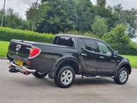 USED 2013 13 MITSUBISHI L200 2.5 DI-D 4X4 BARBARIAN LB DCB 175 BHP NO VAT ** STEEL HARD TOP + TOW BAR